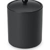 Cubitera Piel Sintética Negra 1L